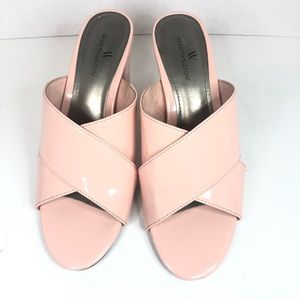 WORTHINGTON JC Penny Light Pink Open Toe Heels